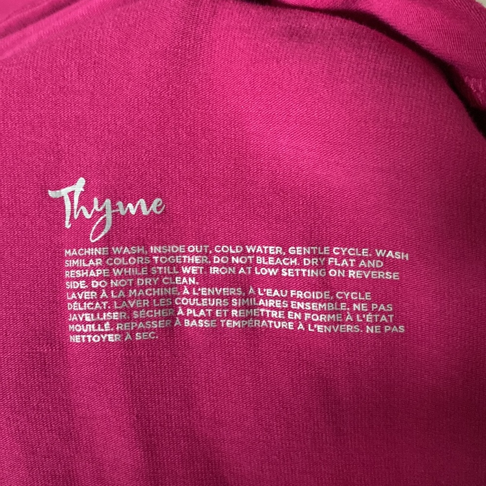 THYME MATERNITY Short Sleeve Dress - Picture 4 of 4